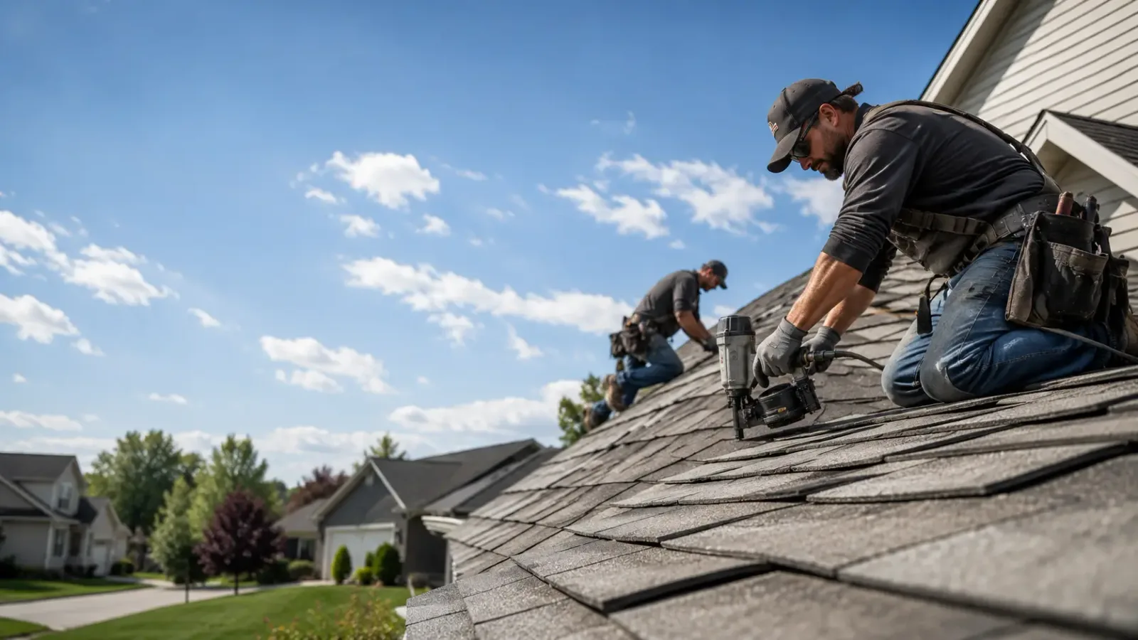 Storm Damage Roof Repair in York, PA near me